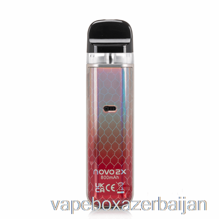 Vape Box Azerbaijan SMOK NOVO 2X 20W Pod System Silver Red Cobra